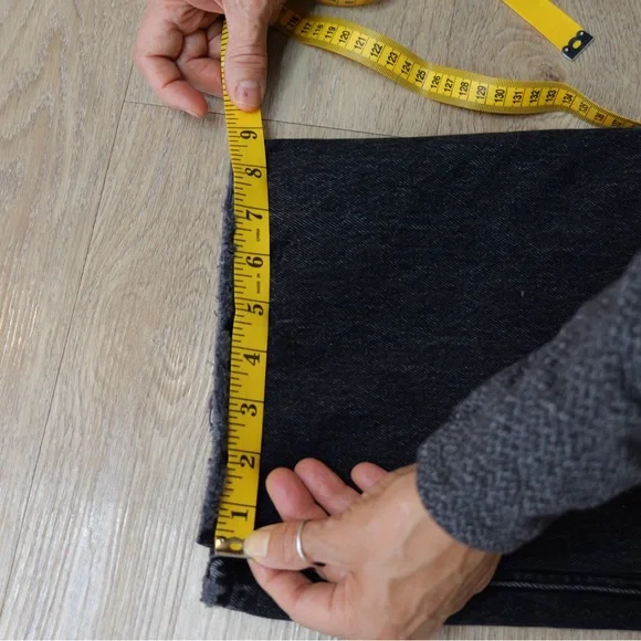 Abercrombie & Fitch Dark Gray Flare Jeans - Picture 8 of 11